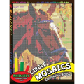 Circle Mosaics Coloring Book 4: Cute Animals Coloring Pages Color by Number Puzzle for Adults