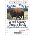 Circle It, Bison Facts, Pocket Size, Word Search, Puzzle Book