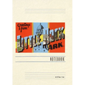 Vintage Lined Notebook Greetings from Little Rock