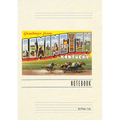 Vintage Lined Notebook Greetings from Lexington, Kentucky