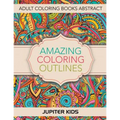Amazing Coloring Outlines: Adult Coloring Books Abstract