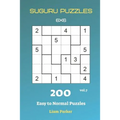 Suguru Puzzles - 200 Easy to Normal Puzzles 6x6 vol.7