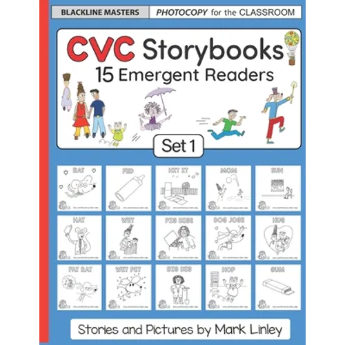 CVC Storybooks: SET 1: Teacher Edition
