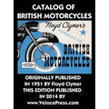 Catalog of British Motorcycles