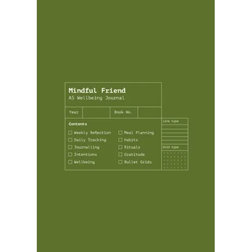 Mindful Friend: A Weekly Wellbeing Journal