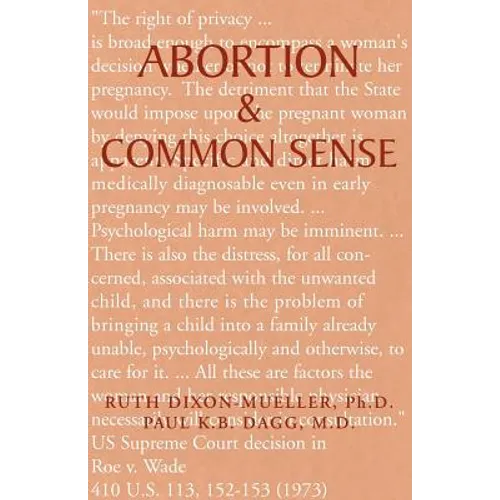 Abortion & Common Sense