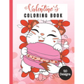 50 Designs: Valentines Coloring Book: Valentines Love Themed