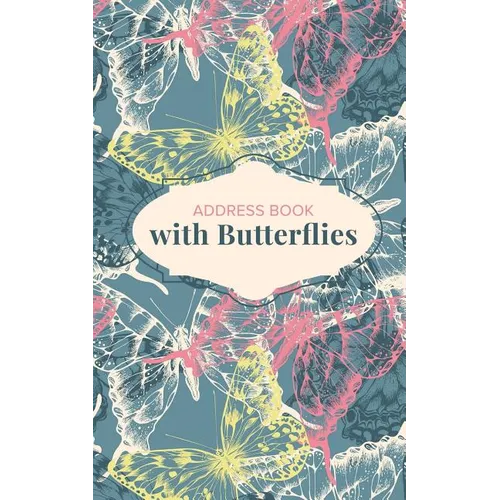 Address Book with Butterflies