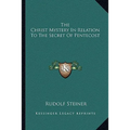 The Christ Mystery In Relation To The Secret Of Pentecost