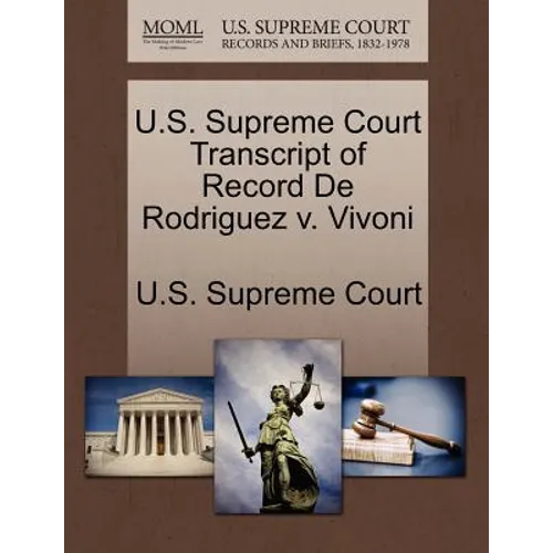 U.S. Supreme Court Transcript of Record de Rodriguez V. Vivoni