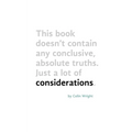 Considerations