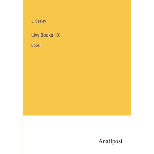 Livy Books I-X: Book I