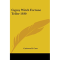 Gypsy Witch Fortune Teller 1930