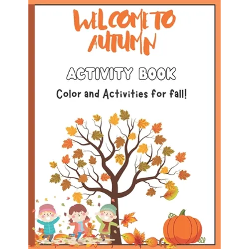KsBooks Giant autumn Activity Book: Halloween & Thanksgiving Activity Book for All