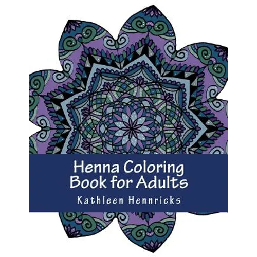 Henna Coloring Book for Adults