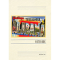 Vintage Lined Notebook Greetings from Tuscaloosa, Alabama