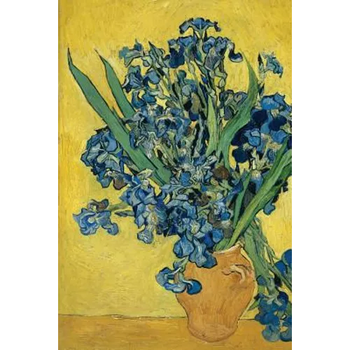 Vincent van Gogh's 'Vase with Irises Against a Yellow Background' Art of Life Jo