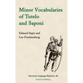 Minor Vocabularies of Tutelo and Saponi