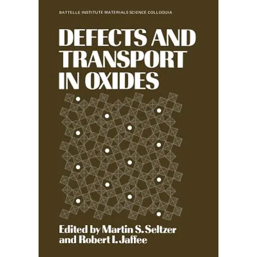 Defects and Transport in Oxides