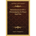 Reminiscences Of A Mississippian In Peace And War