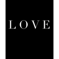 Love: A decorative book for coffee tables, bookshelves and interior design styling - Stack deco books together to create a custom look in any room