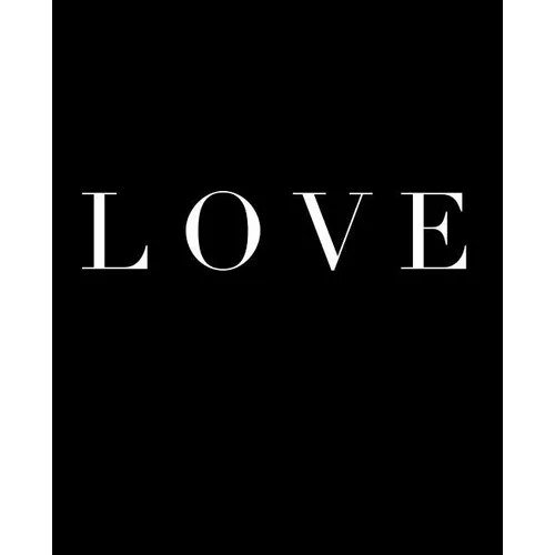 Love: A decorative book for coffee tables, bookshelves and interior design styling - Stack deco books together to create a custom look in any room
