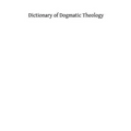 Dictionary of Dogmatic Theology