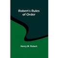 Robert's Rules of Order
