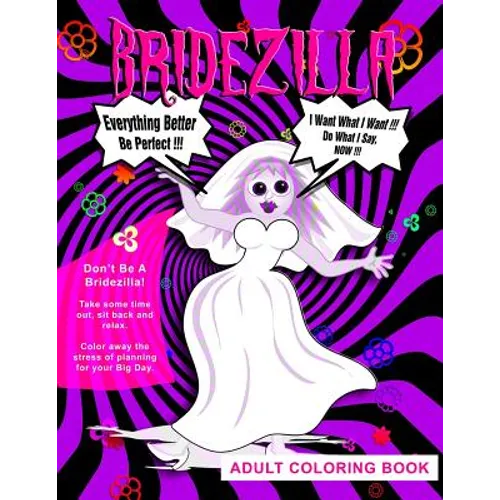 BRIDEZILLA - Adult Coloring Book