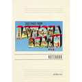 Vintage Lined Notebook Greetings from Daytona Beach, Florida