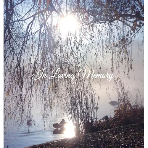 "In Loving Memory" Funeral Guest Book, Memorial Guest Book, Condolence Book, Remembrance Book for Funerals or Wake, Memorial Service Guest Book: HARDC