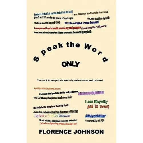 Speak the Word Only