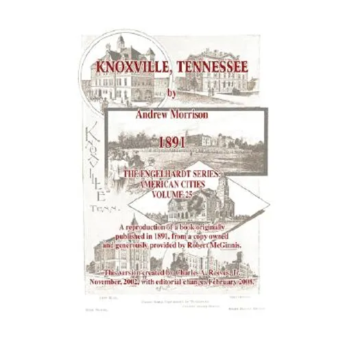 Knoxville, Tennessee - 1891 - Morrison