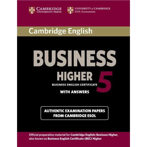 Cambridge English Business 5 Higher