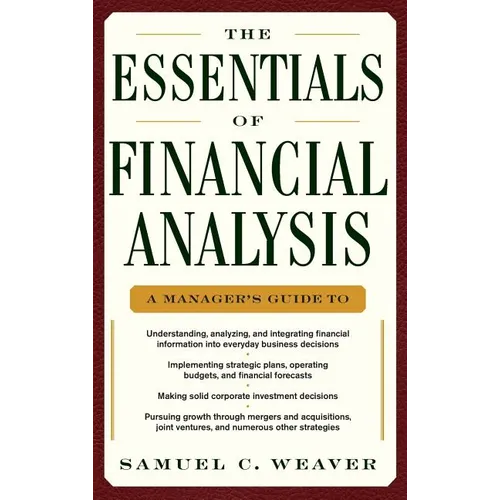 The Essentials of Financial Analysis