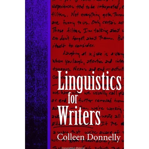 Linguistics for Writers