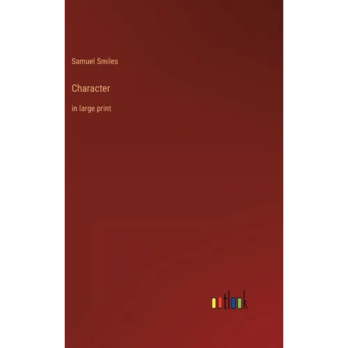 Character: in large print