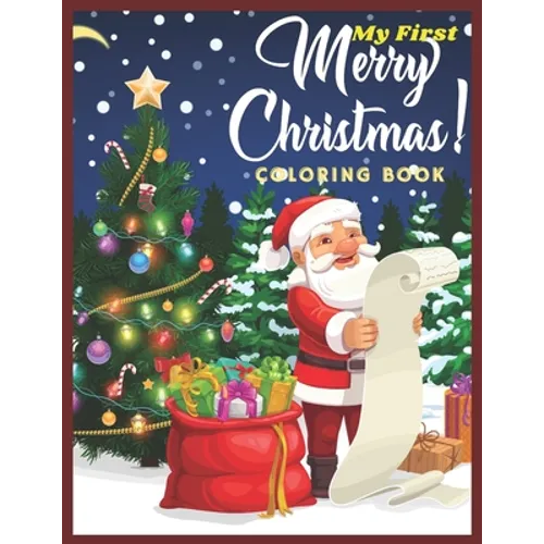 My First Merry Christmas Coloring Book