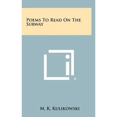 Poems to Read on the Subway