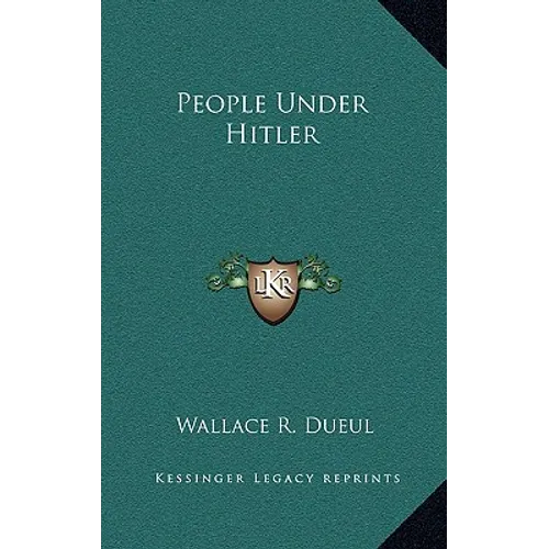 People Under Hitler