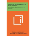 Mission Monuments Of New Mexico: Handbooks Of Archaeological History
