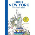 Iconic New York Coloring Book: 24 Sights to Fill in and Frame