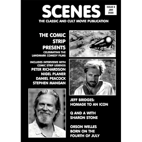 Scenes Issue 8: The Classic and Cult Movie Publication - Comic Strip Presents, Sharon Stone