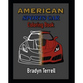 American Sports Car Coloring Book