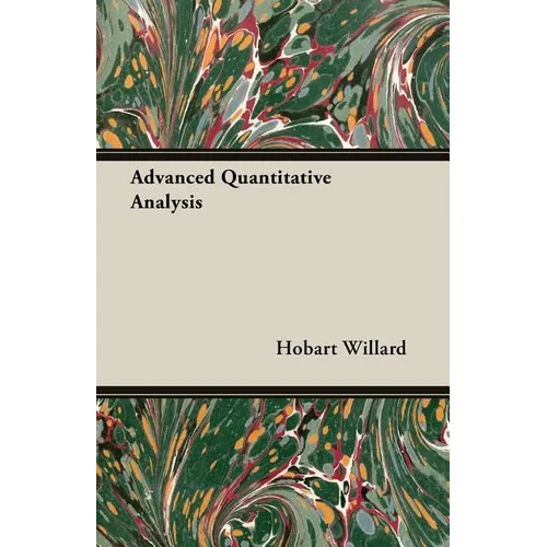 Advanced Quantitative Analysis