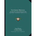 Fort Sumter Memorial: The Fall Of Fort Sumter; Replacing The Flag Upon Sumter; General Robert Anderson (1915)