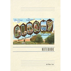 Vintage Lined Notebook Greetings from Albany - Paperback