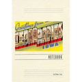 Vintage Lined Notebook Greetings from Cedar Rapids