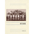 Vintage Lined Notebook Greetings from Toronto