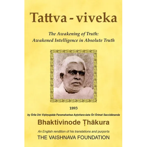 Tattva-viveka: Awakened Intelligence in AbsoluteTruth